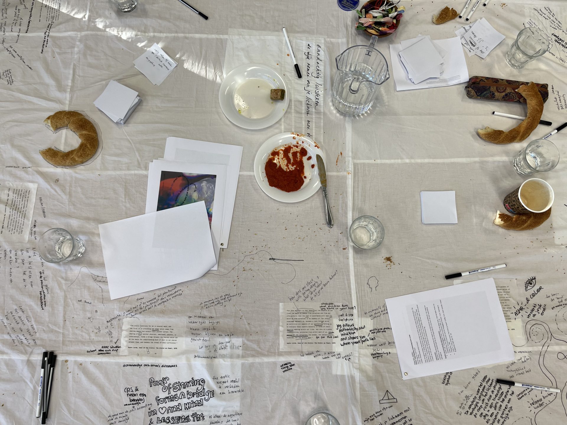 Learning in the Spaces Between Words